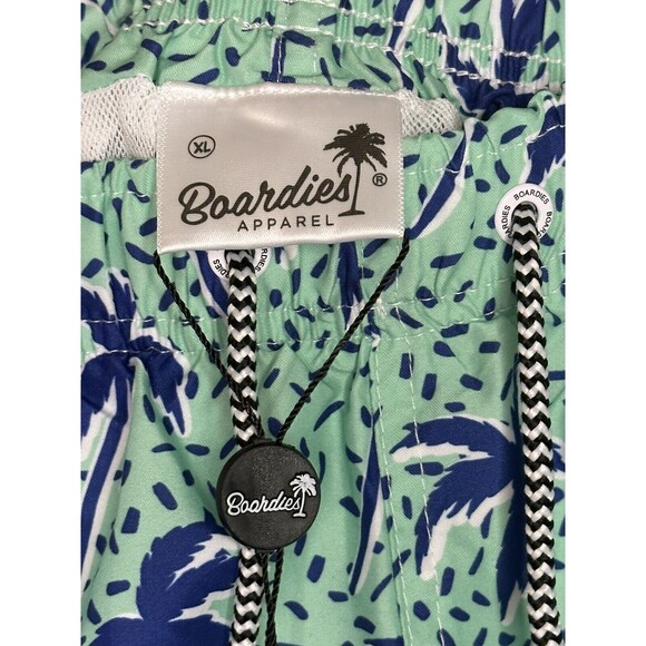 BOARDIES Apparel Palm Trees Mesh Lined Swim Trunk Board Shorts XL men’s NEW - Picture 4 of 6